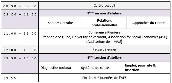 programme vendredi